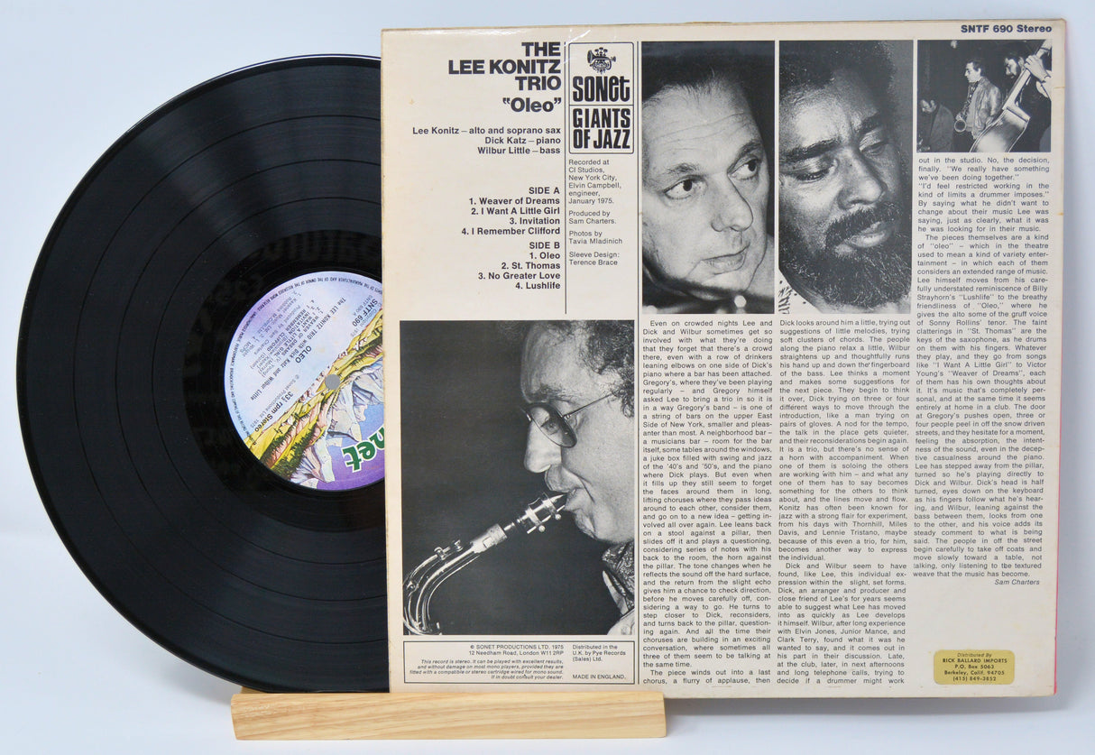 Konitz, Lee - Oleo