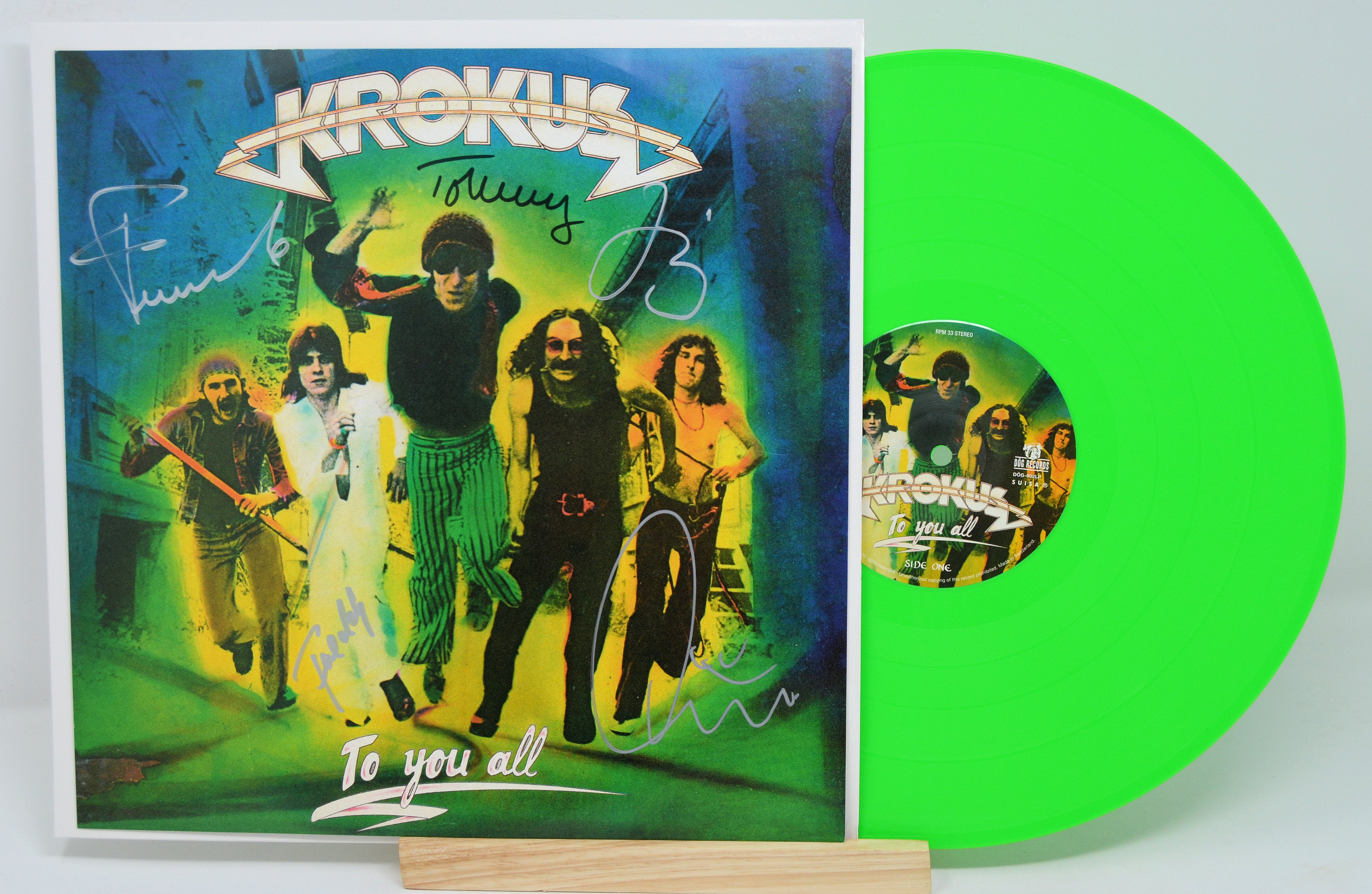 Krokus - To You All, Vinyl Record Album LP, Signed Auto – Joe's Albums
