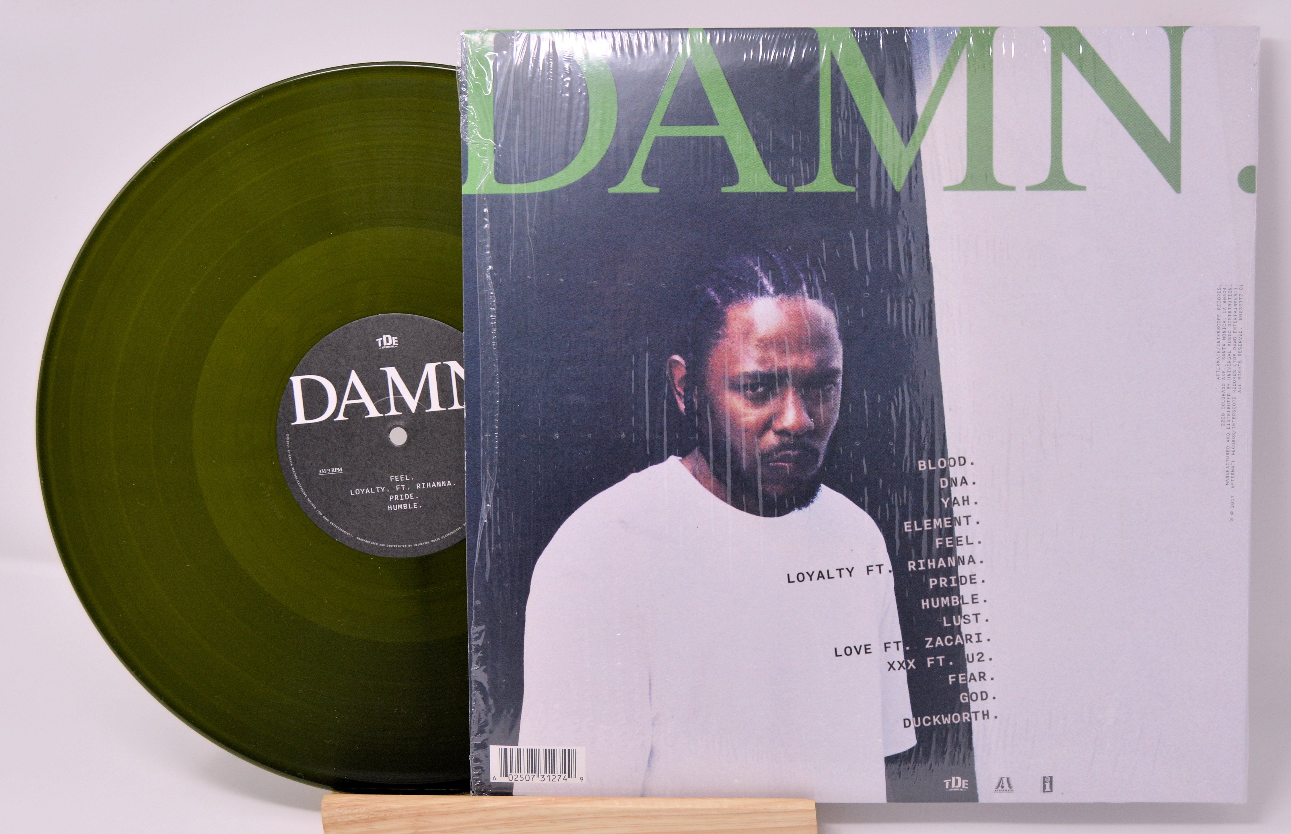 Gift Vinyl Record Framed Kendrick Lamar DAMN 