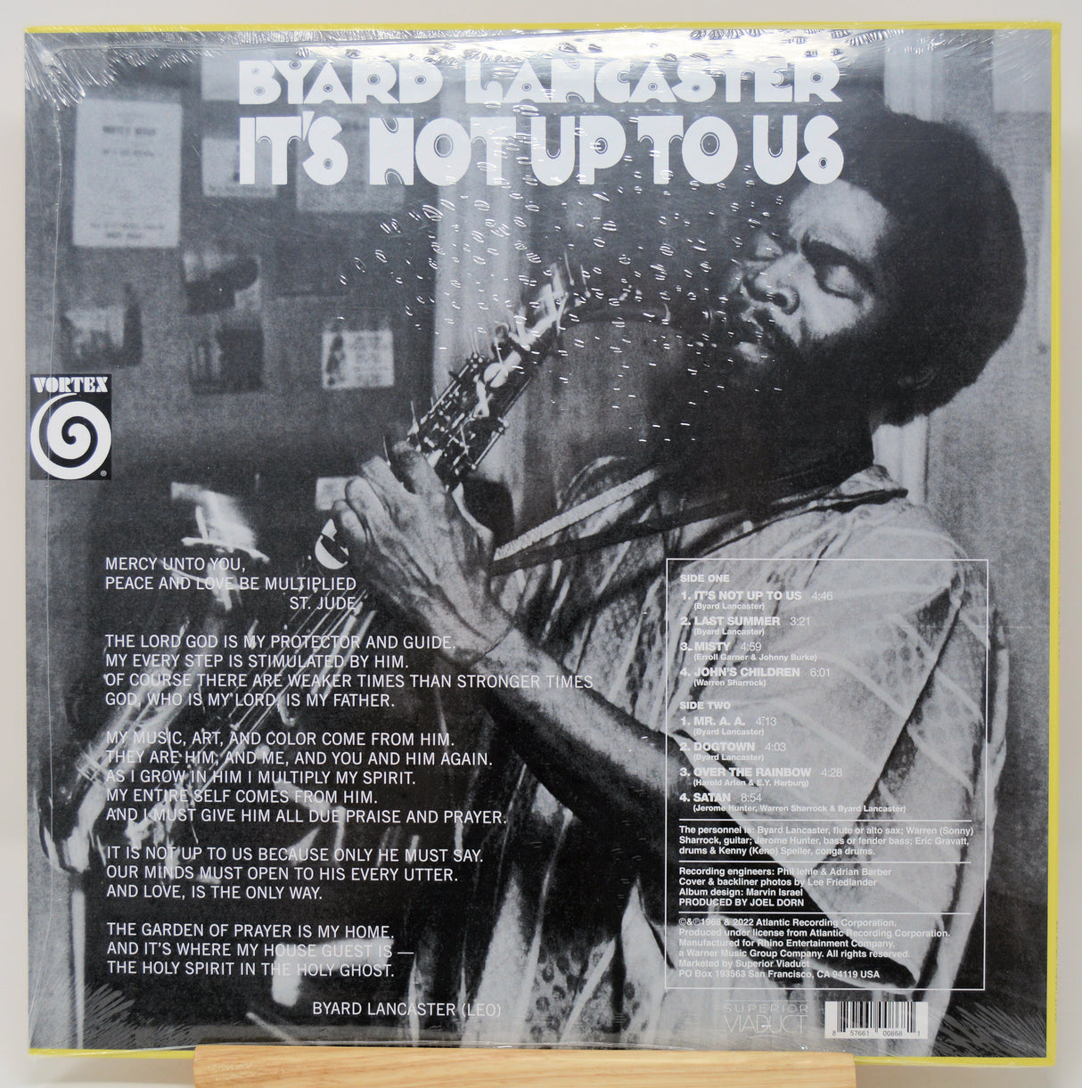 Lancaster, Byard - It's Not Up To Us