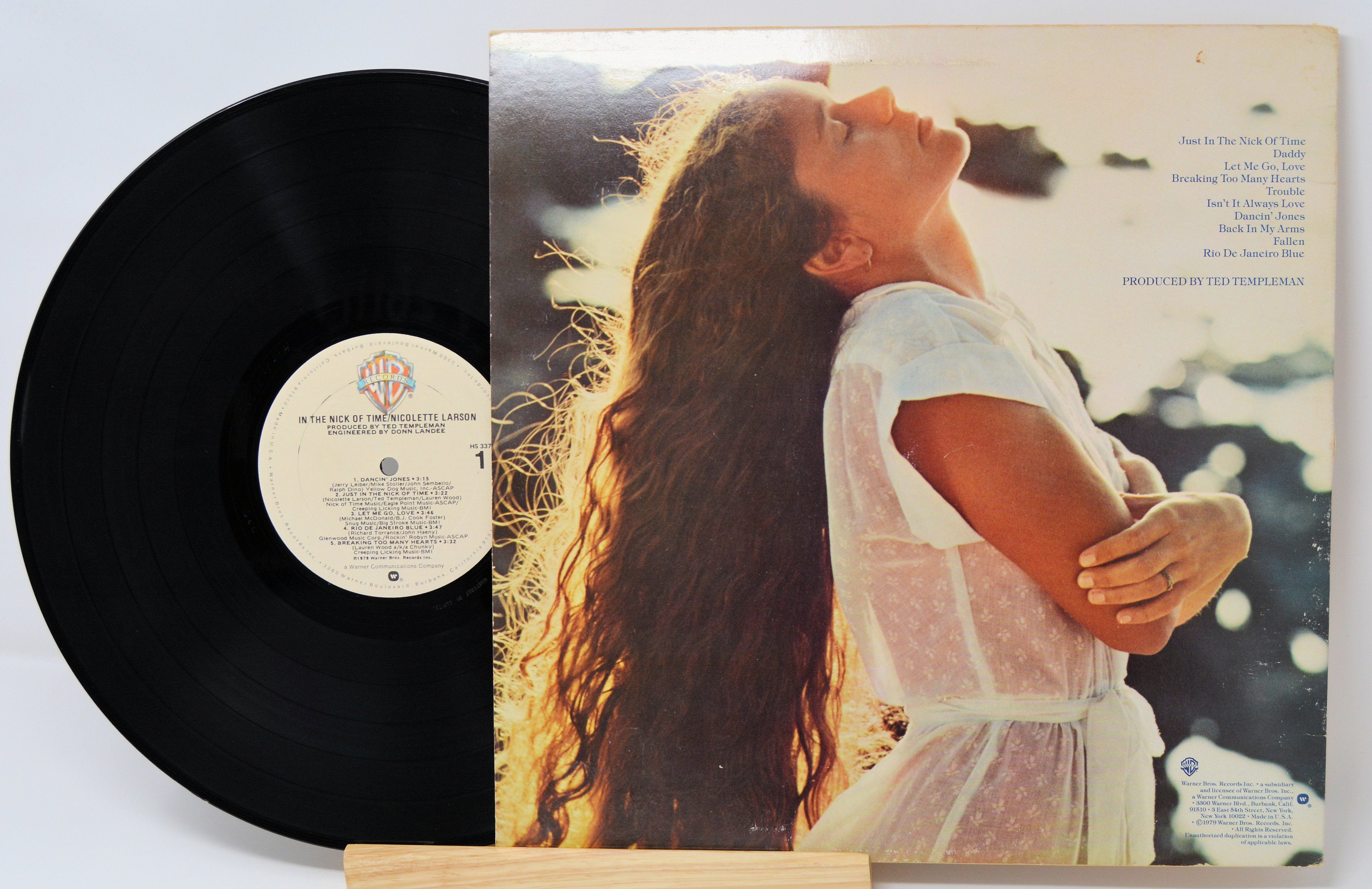 Nicolette Larson - In The Nick Of Time, Vinyl Record Album LP