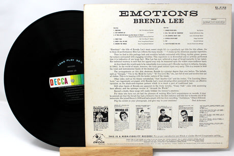 Lee, Brenda - Emotions