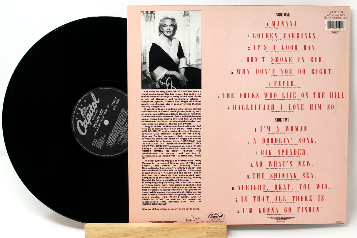 Lee, Peggy - Best Of Capitol Years