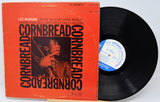 Vinyl record and cover titled 'Cornbread' by Lee Morgan, Jackie McLean, Hank Mobley, etc.