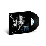 Vinyl record with cover featuring a black and white photo of a musician and text 'Lee Morgan The Rajah'.