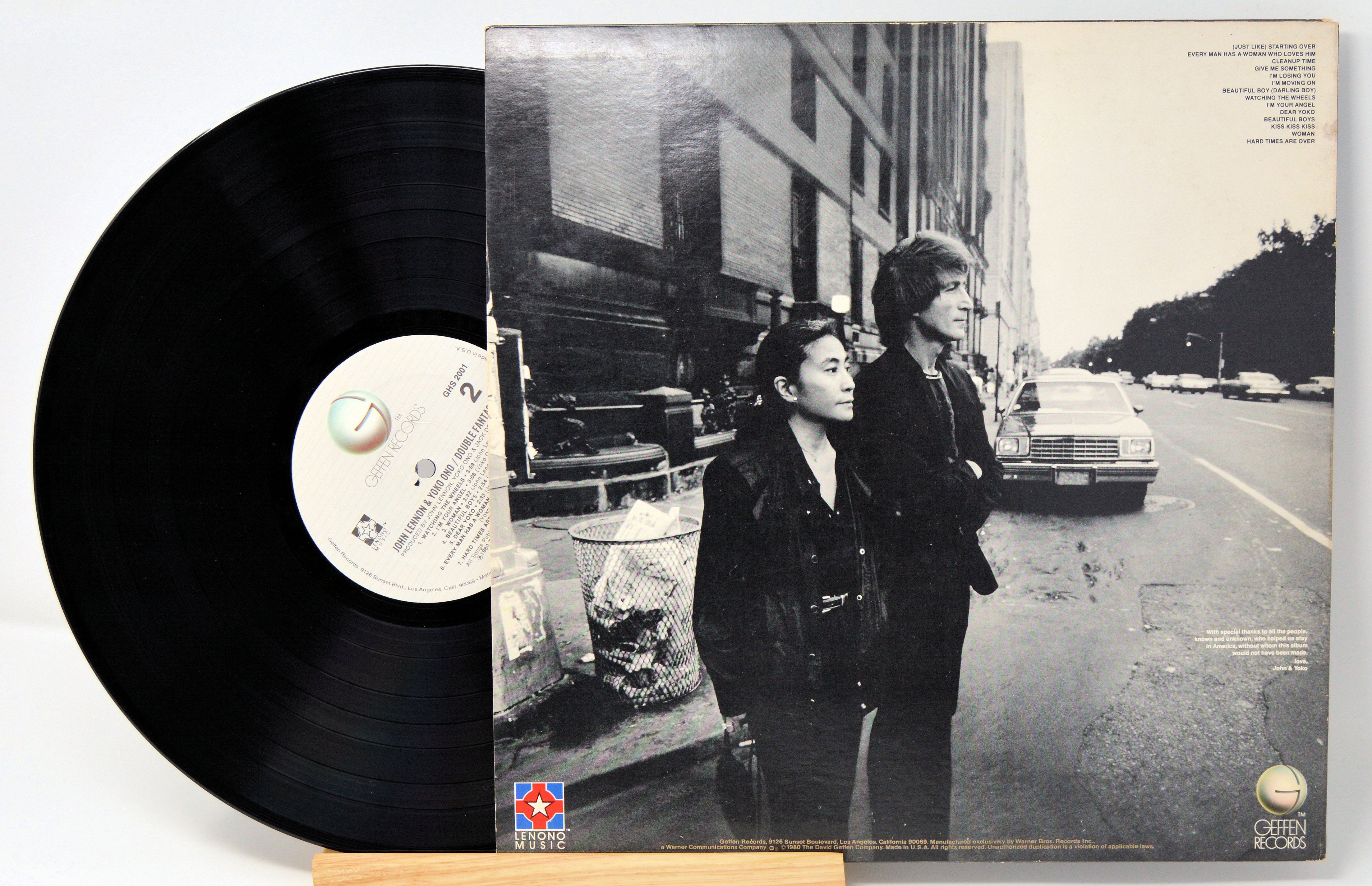 John Lennon - Double Fantasy, Vinyl Record Album LP, Yoko