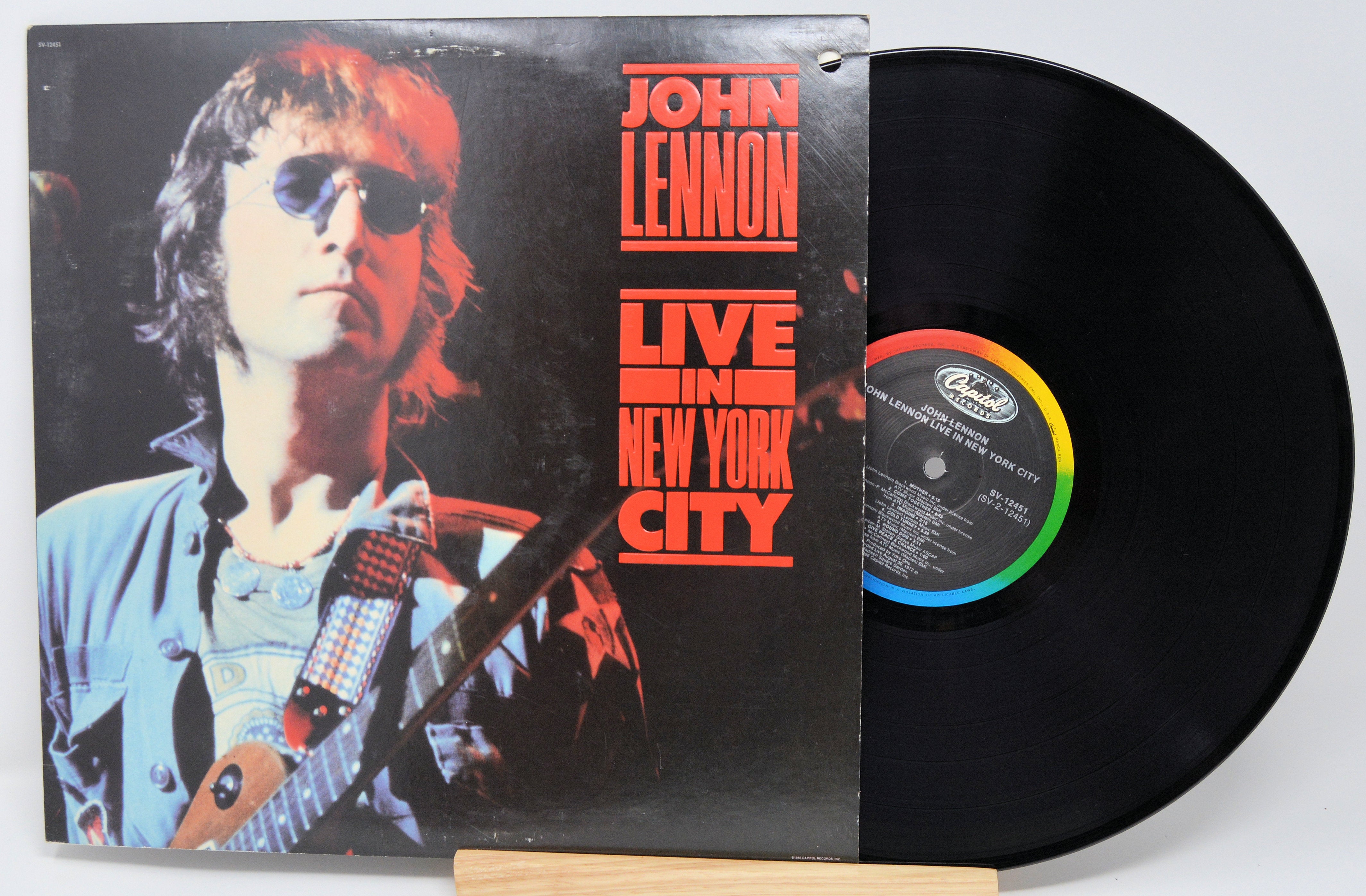 Lennon, John - Live In New York City, Vinyl Record Album LP
