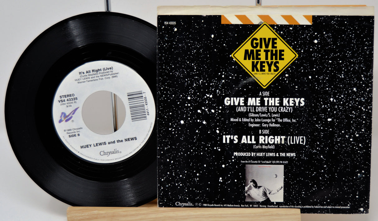 Lewis, Huey - Give Me The Keys