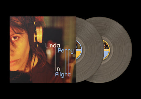 Linda Perry In Flight double vinyl LP set with album cover and records displayed