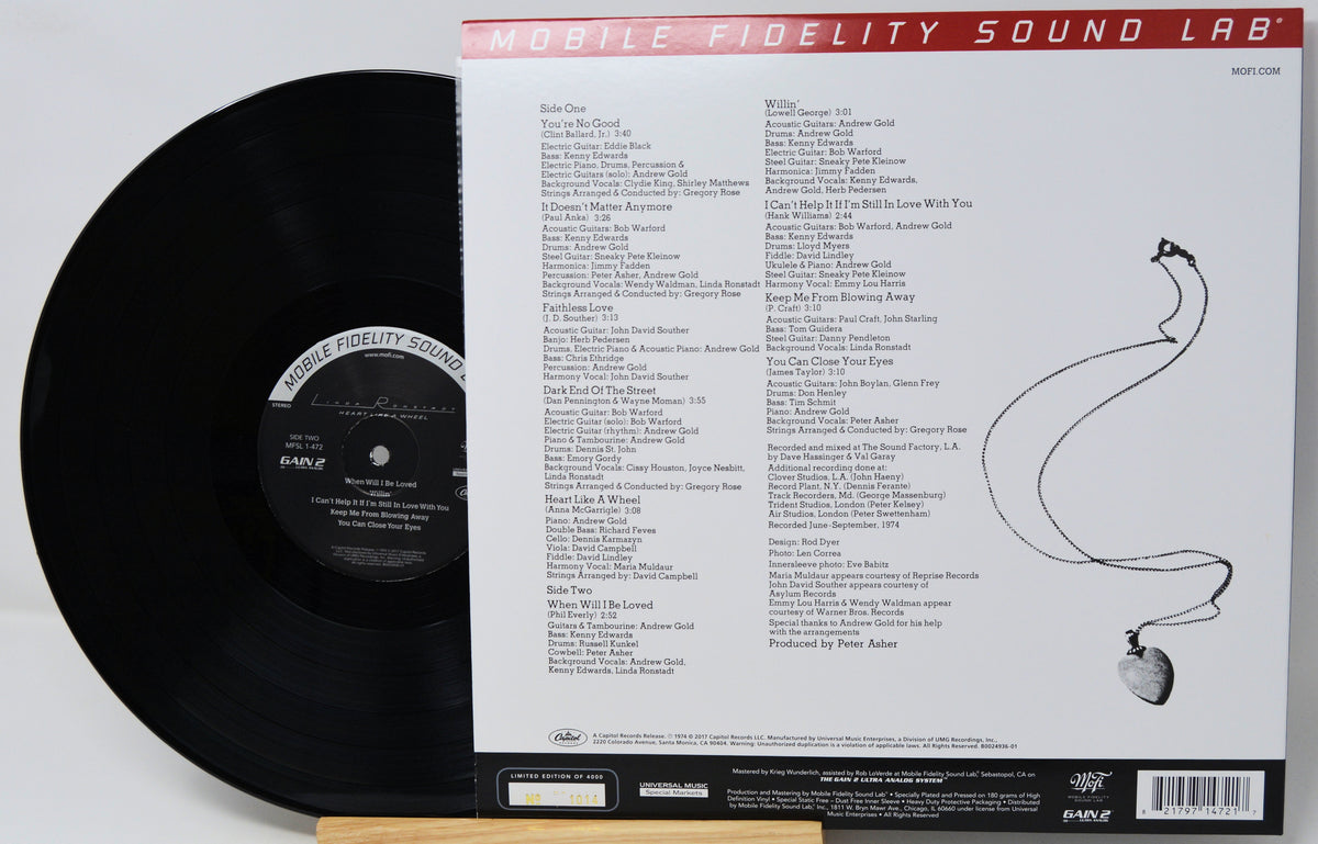 Ronstadt, Linda - Heart Like A Wheel (MFSL)