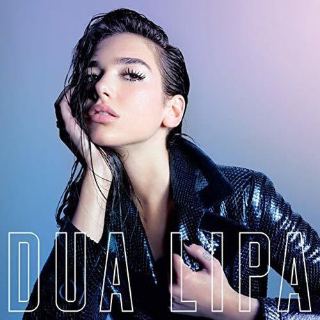 Album cover with a person wearing a sequin outfit and 'Dua Lipa' branding.