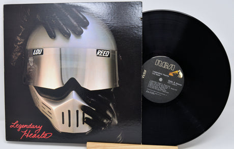 Vinyl record with a helmet design on the cover and 'NCA' label.