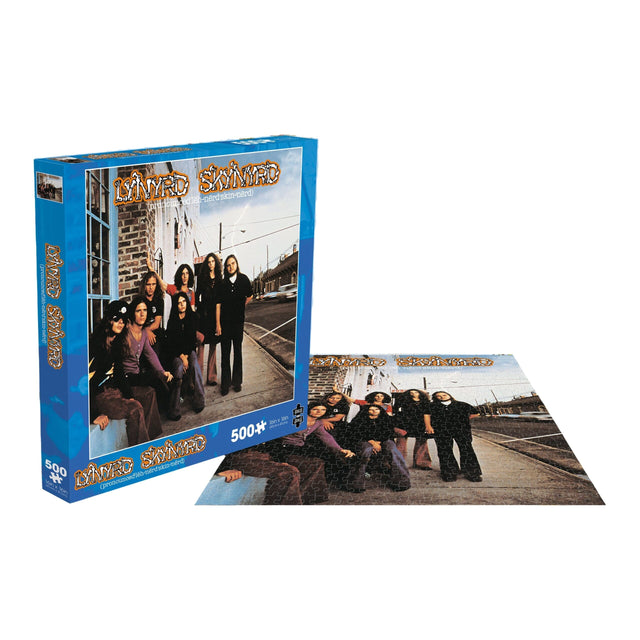 Lynyrd Skynyrd 500-piece jigsaw puzzle featuring classic band album cover