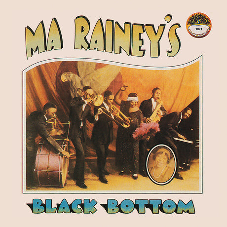 Album cover of Ma Rainey's Black Bottom featuring a jazz band.