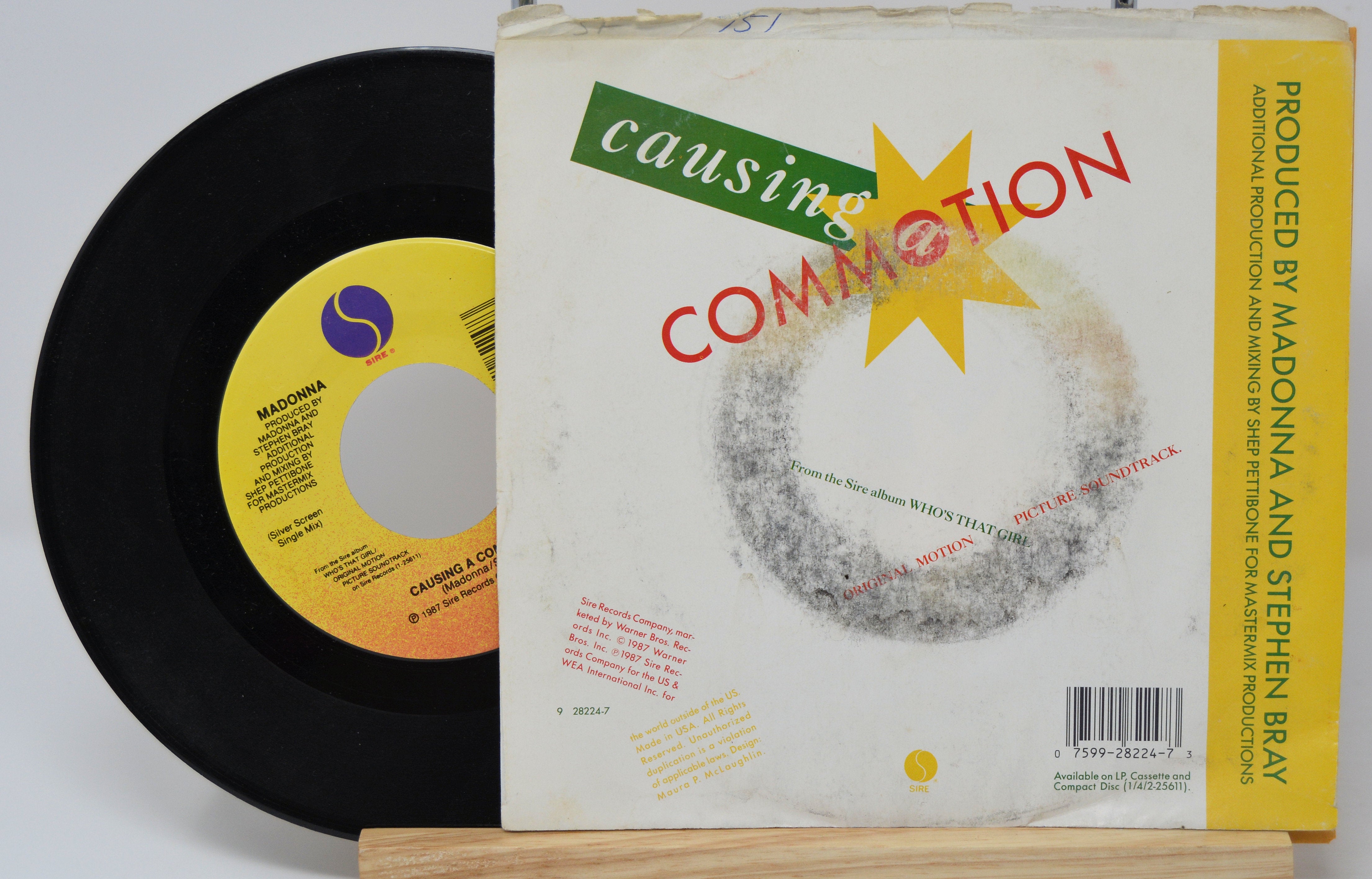 Madonna - Causing A Commotion – Joe's Albums