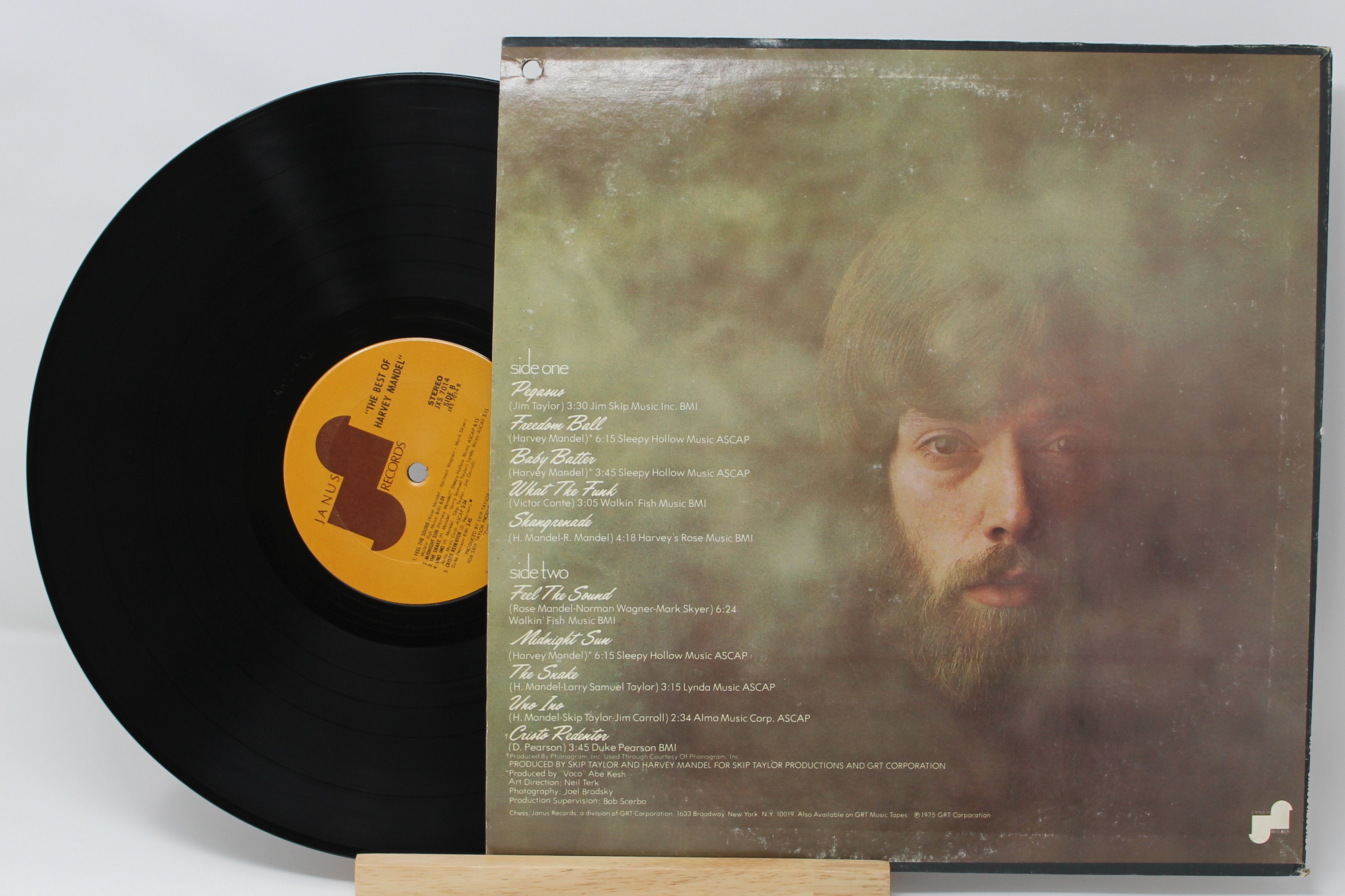 Harvey Mandel - Best Of, Vinyl Record Album LP, Janus JXS 7014