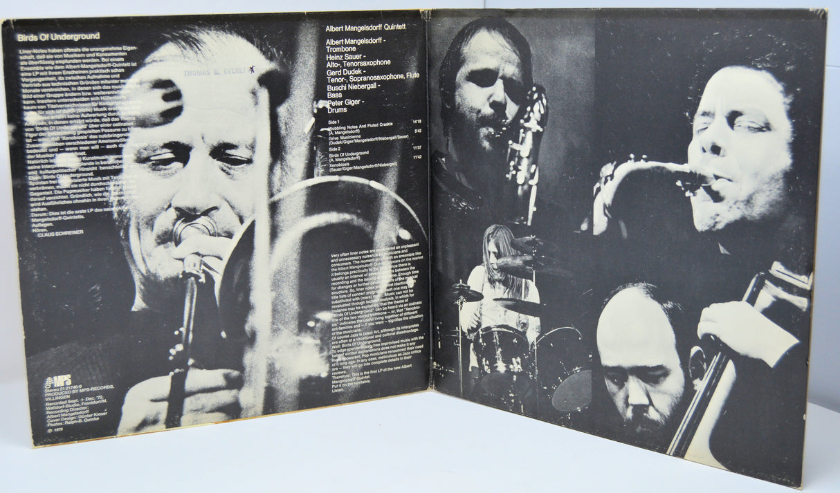 Mangelsdorff, Albert - Birds of Underground