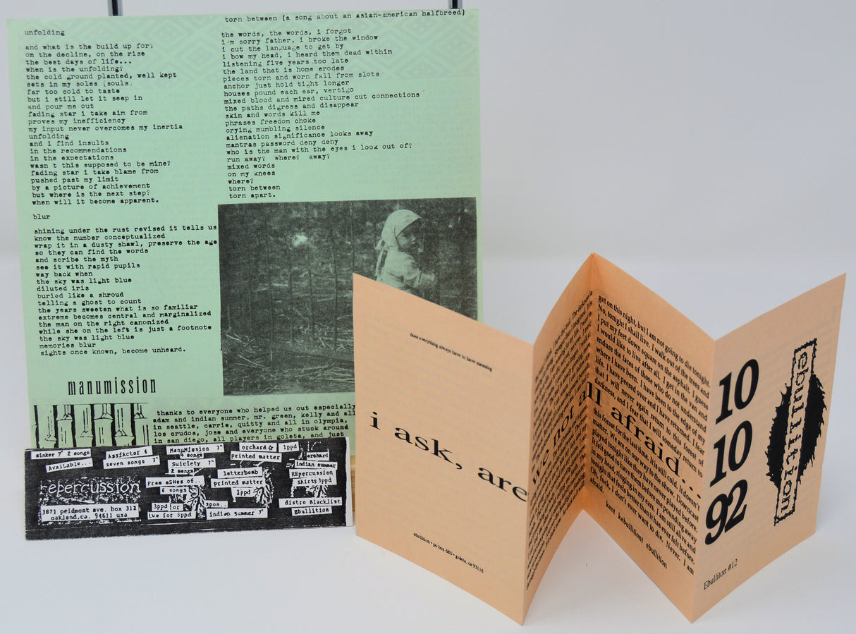 Manumission - Tremor On The Line