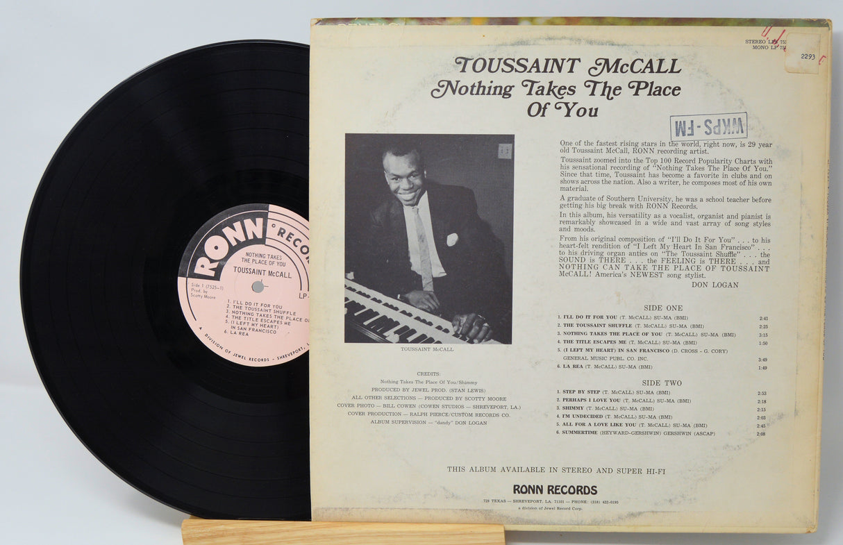 McCall, Toussaint - Nothing Takes The Place Of You