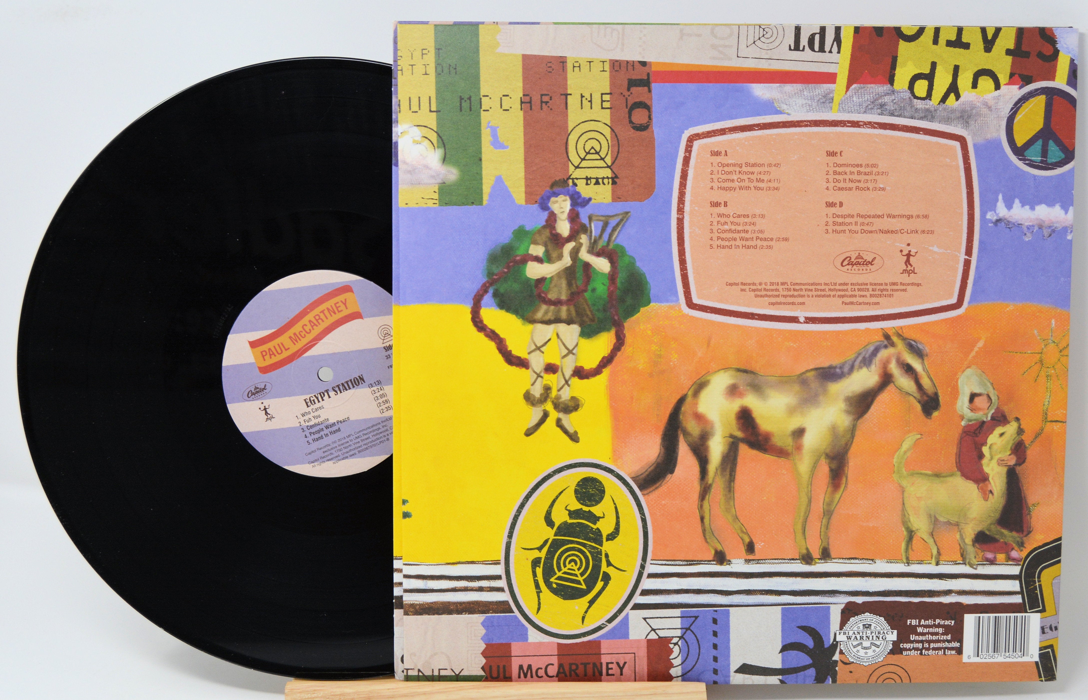 欧2discs LP Paul McCartney Egypt Station 00602567545040 Capitol Records, MPL (2) /00660 Paul McCartney - Egypt Station[2 LP] - Amazon.com Music