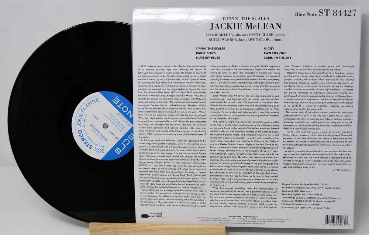 McLean, Jackie - Tippin' The Scales