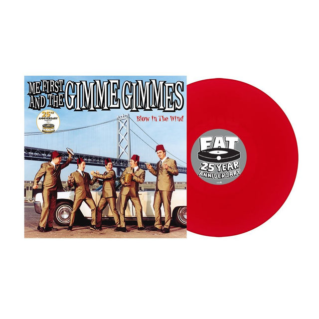 Vinyl record with cover featuring a band and 'Fat' 25th anniversary logo.