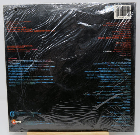 Back cover of 'Messiah: Bright Morning Star' vinyl with tracklist and credits