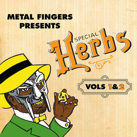 Front cover of Metal Fingers Presents Special Herbs Vols 1 & 2 album