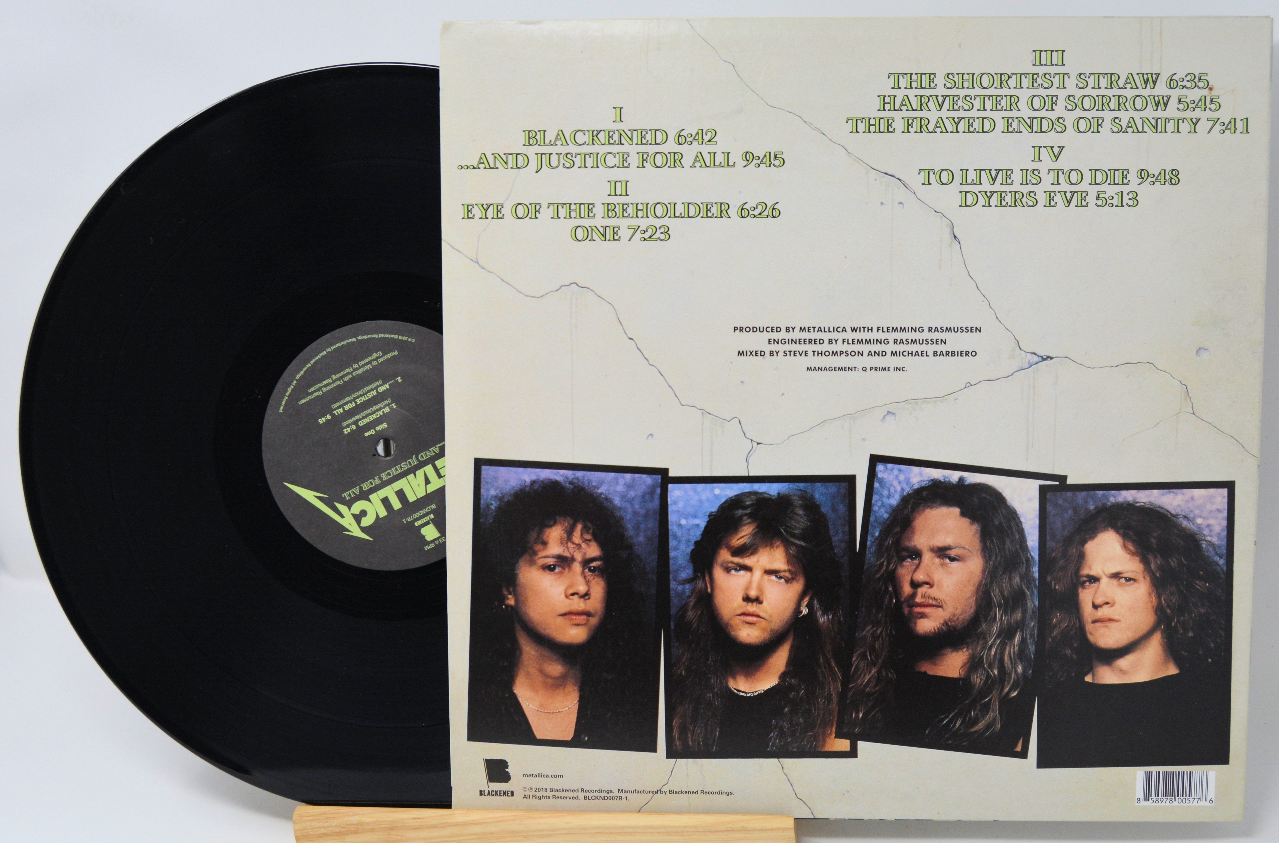 Metallica - And Justice For All, Vinyl Record Album 2LP – Joe's Albums