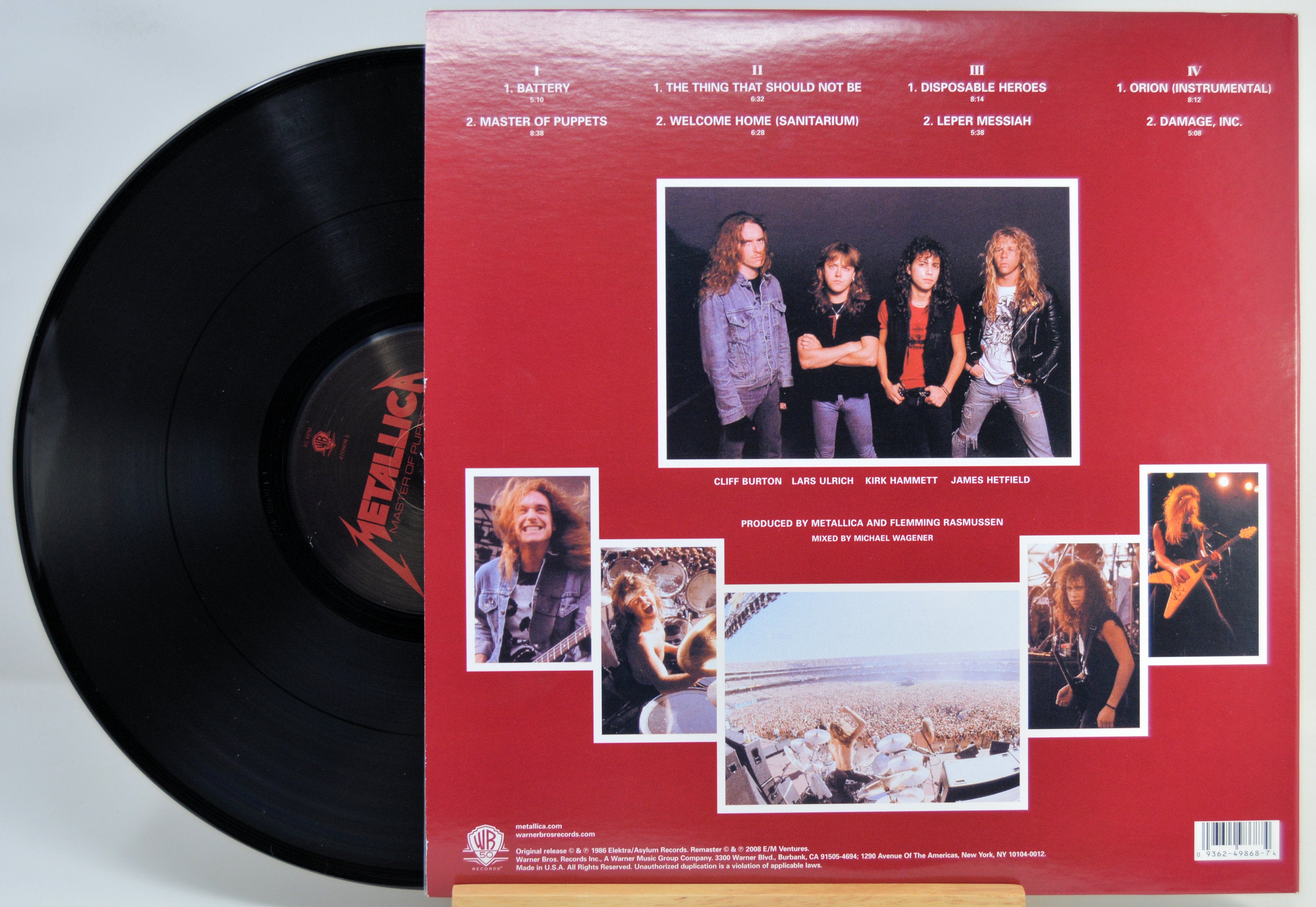 レコード ◇llica◇Master of Puppets◇2枚組 UK盤45回転