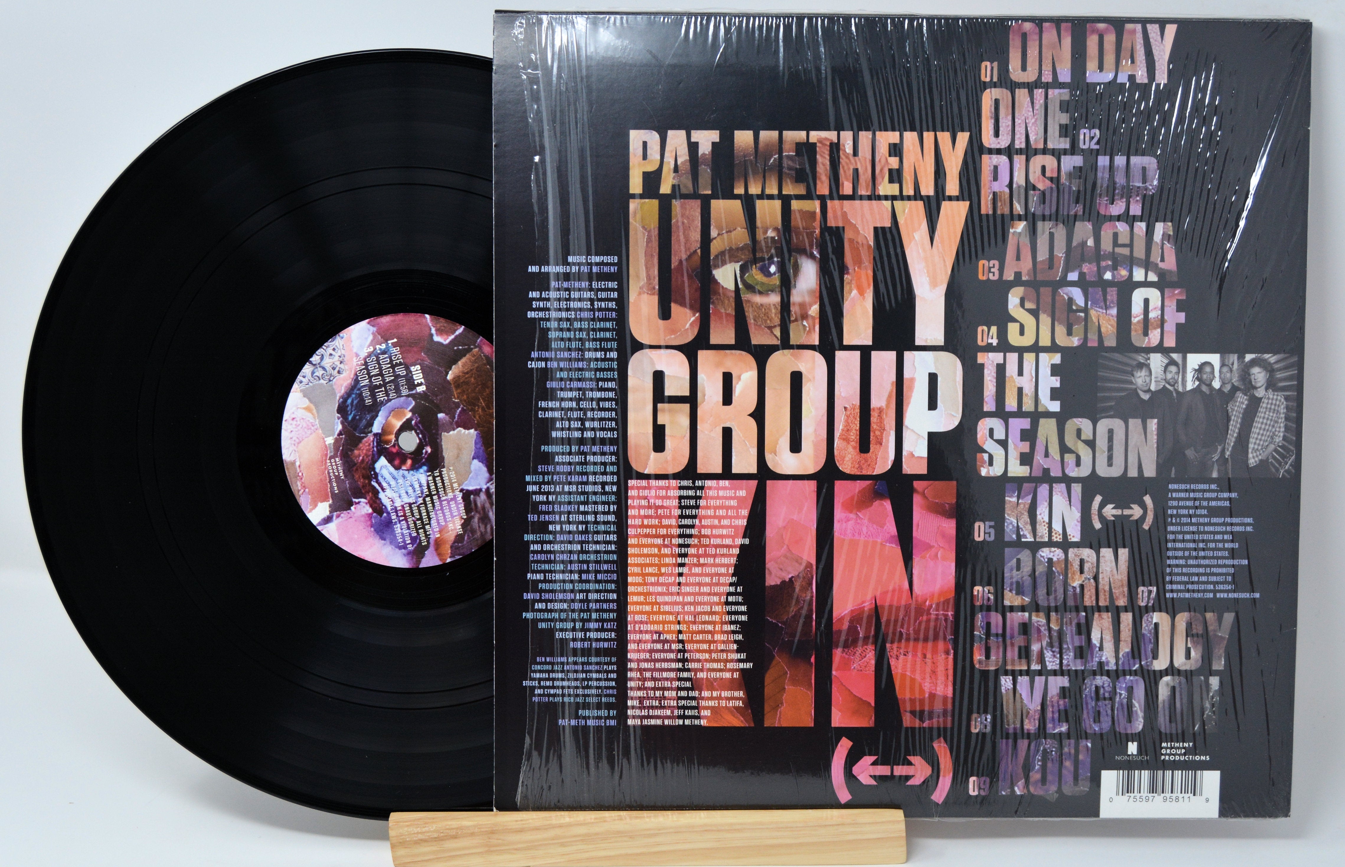 Unity Band Kin Pat Metheny Unity Group - Kin, Vinyl Record Album 2LP, Nonesuch – Joe's ...