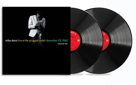 Miles Davis Live at the Plugged Nickel December 23, 1965 double vinyl LP set with album cover