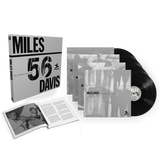 Miles Davis vinyl record set with cover and booklet on a white background