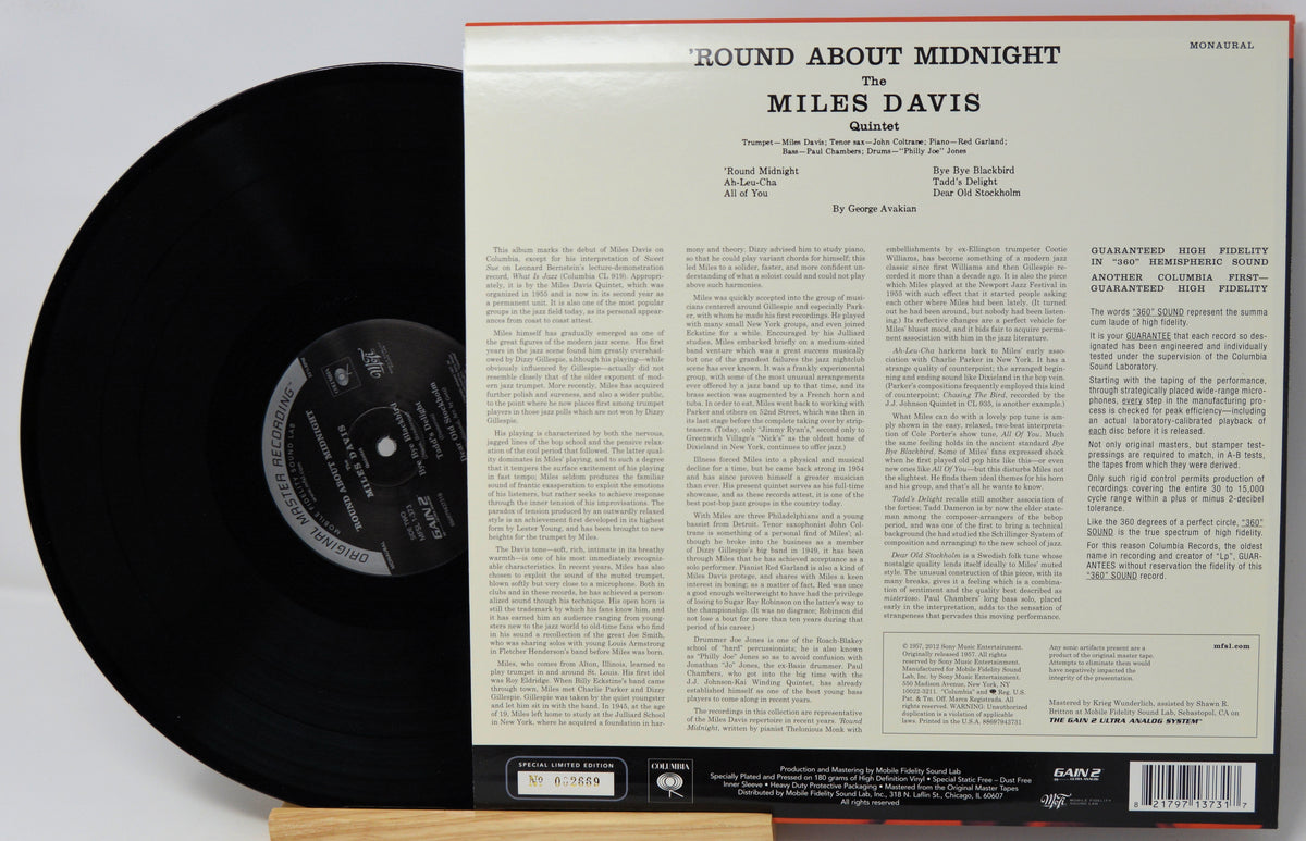 Davis, Miles - Round About Midnight (MFSL)
