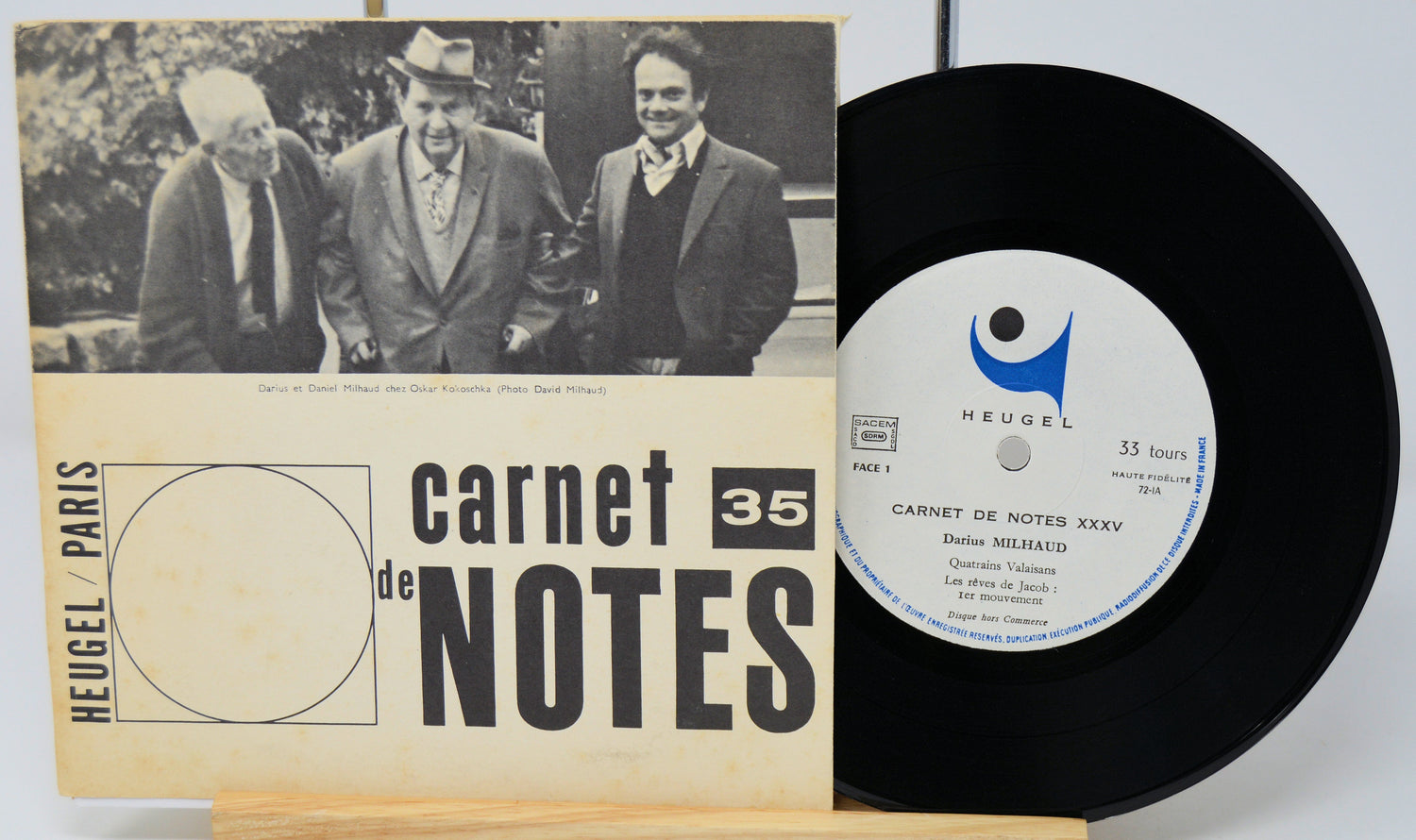 Vinyl record with 'Tumba Rumba' cover featuring a band on stage.