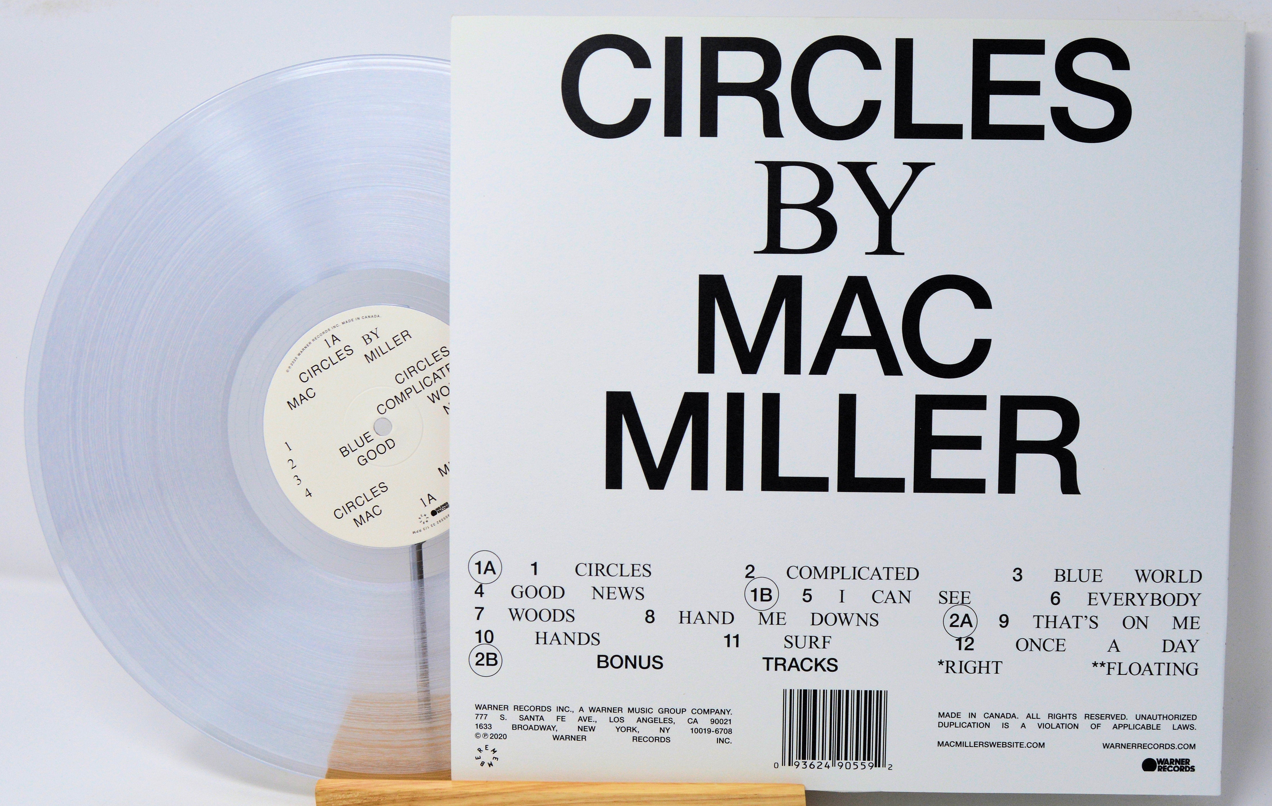 Mac Miller - Circles (Clear), Vinyl Record Album 2LP – Joe's Albums