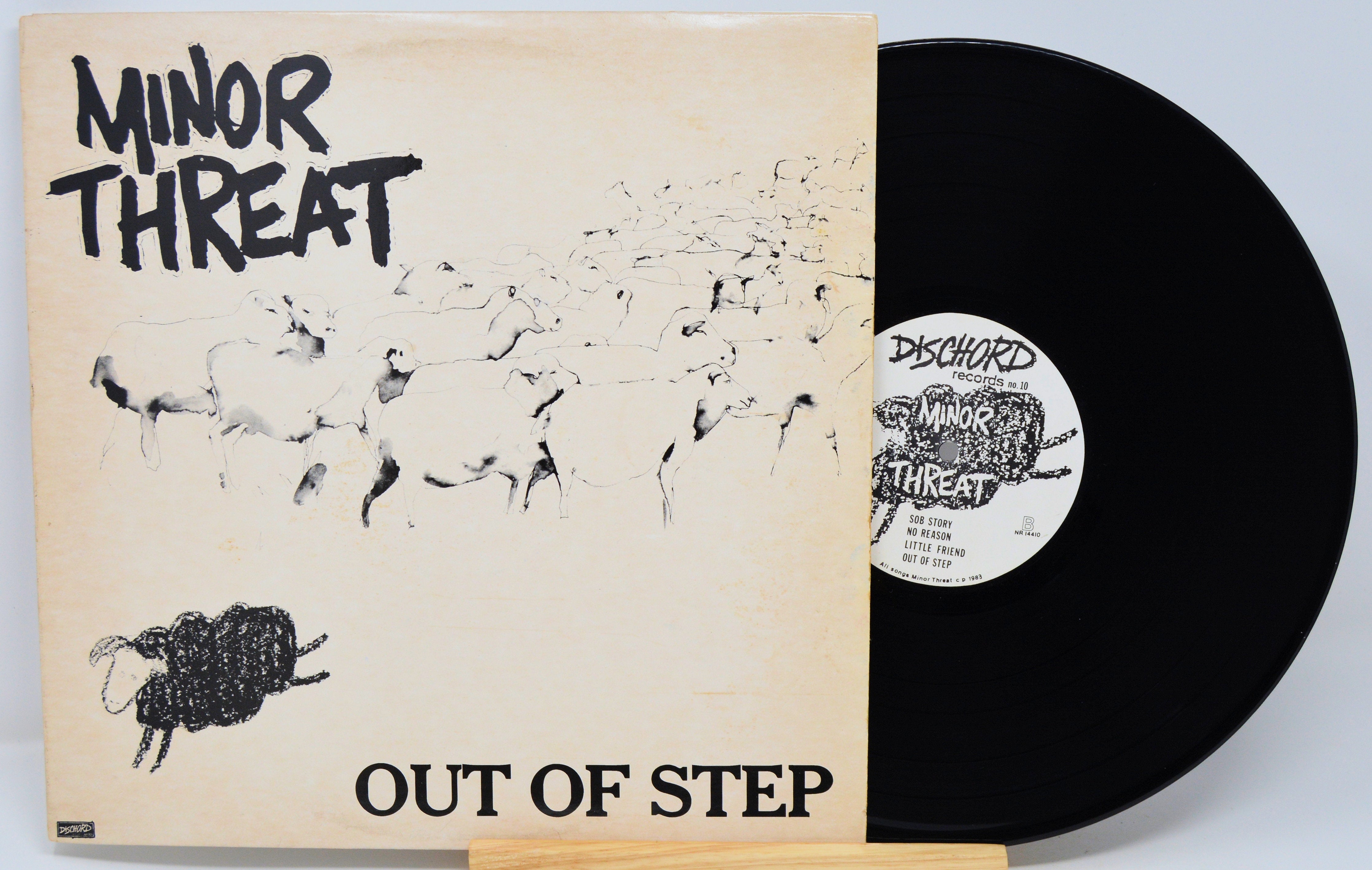 Minor Threat Out of Step レコード Minor Threat - Out Of Step, Vinyl Record Album LP, First Pressing