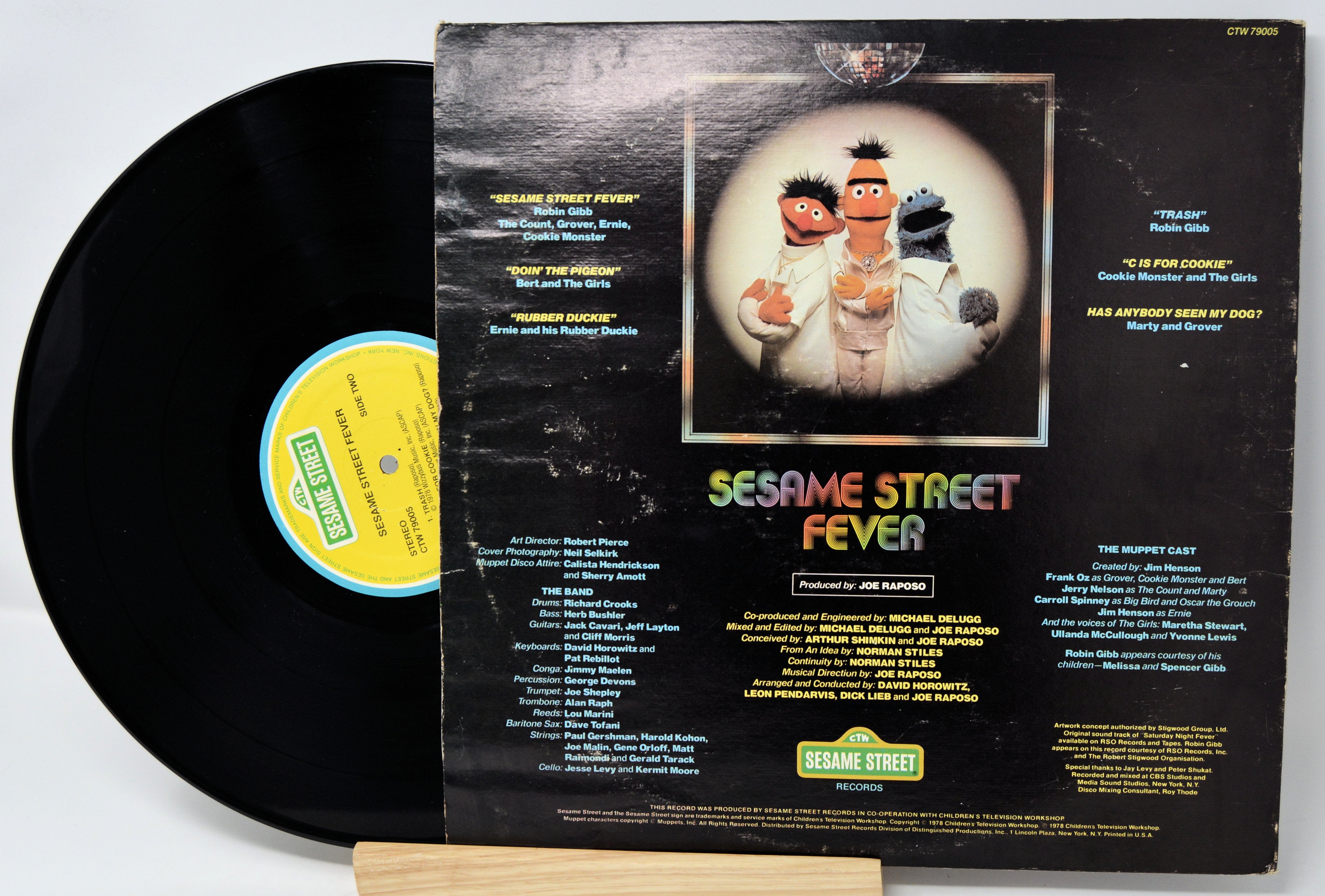 Miscellaneous - Sesame Street Fever, Vinyl Record Album LP – Joe's