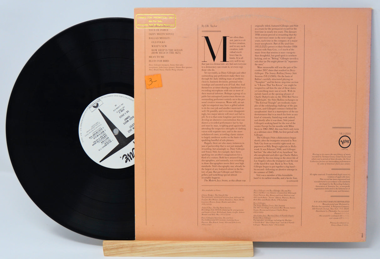 Modern Jazz Sextet - Dizzy Meets Sonny