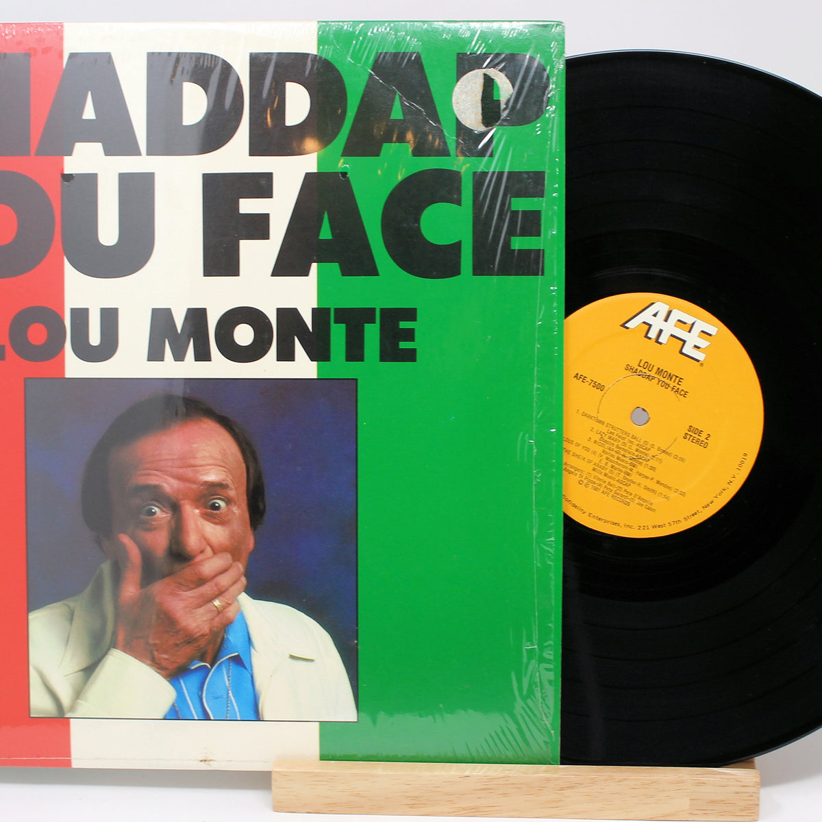 Lou Monte - Shaddap You Face, Vinyl Record Album LP – Joe's Albums