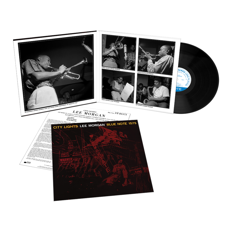 Vinyl record set with cover and liner notes featuring jazz musician Lee Morgan.