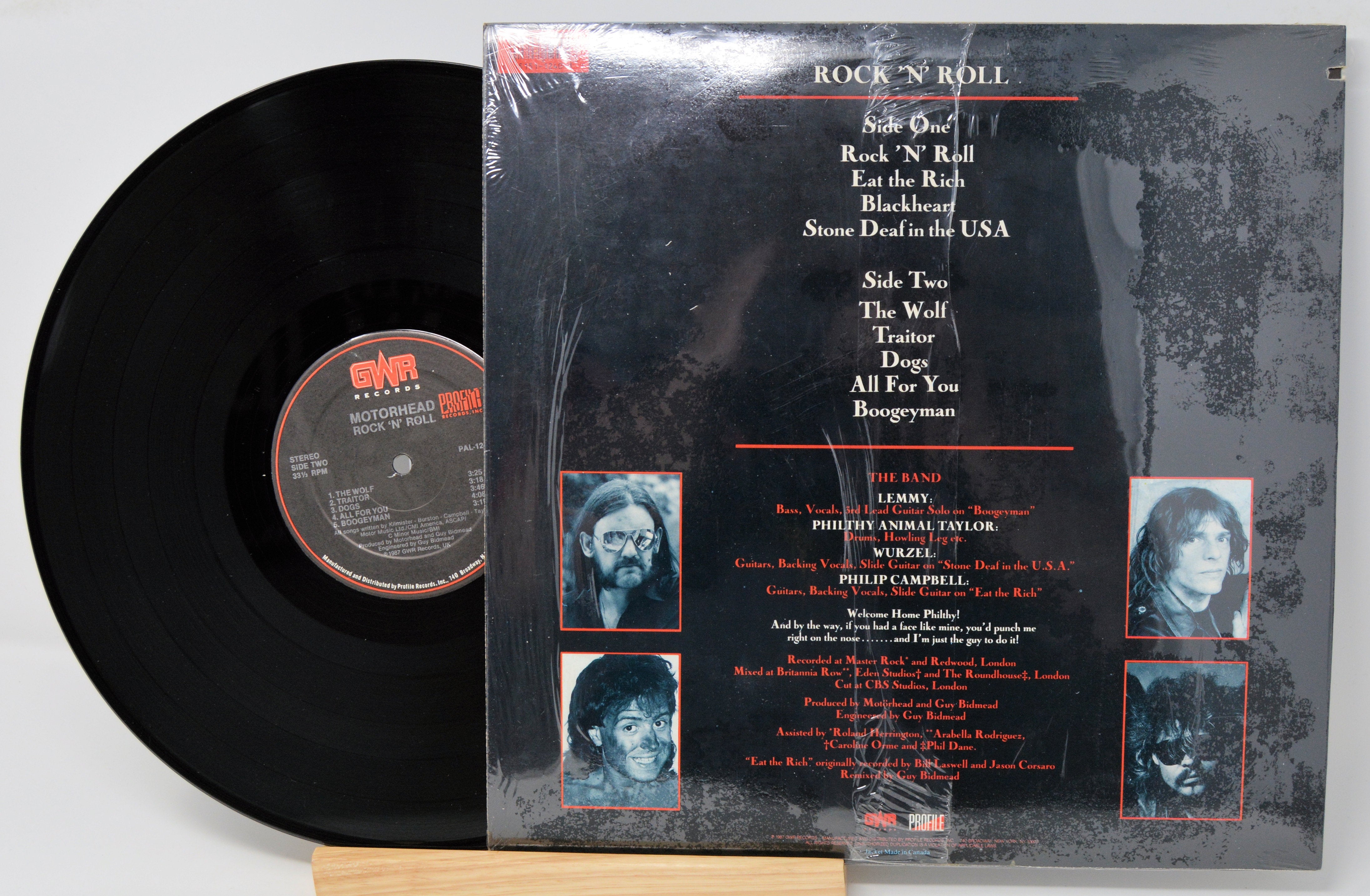 Motorhead - Rock N Roll, Vinyl Record Album LP, Original, Lemme