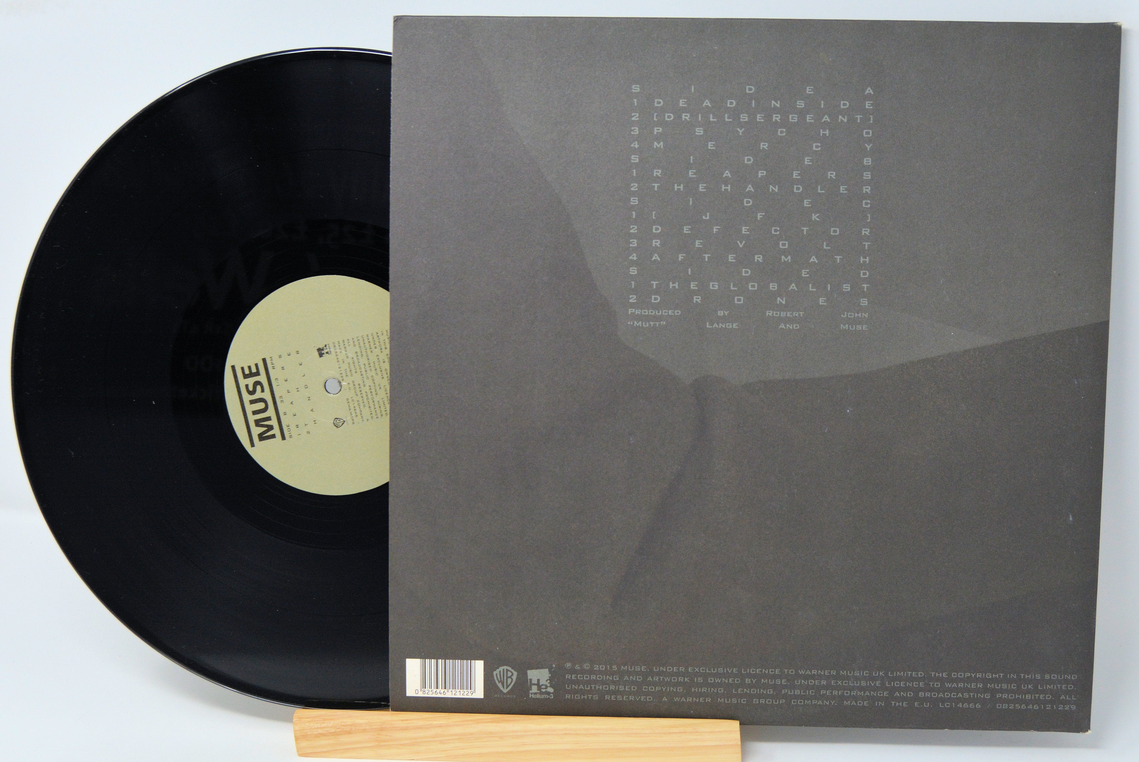 Muse - Drones, Vinyl Record Album 2LP, Warner Bros, Helium-3