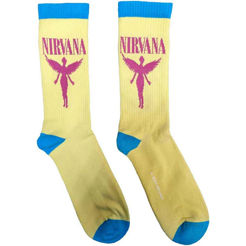 Nirvana - Pink Angel Socks