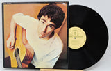 Front cover of Nic Jones Penguin Eggs vinyl LP with artist playing guitar