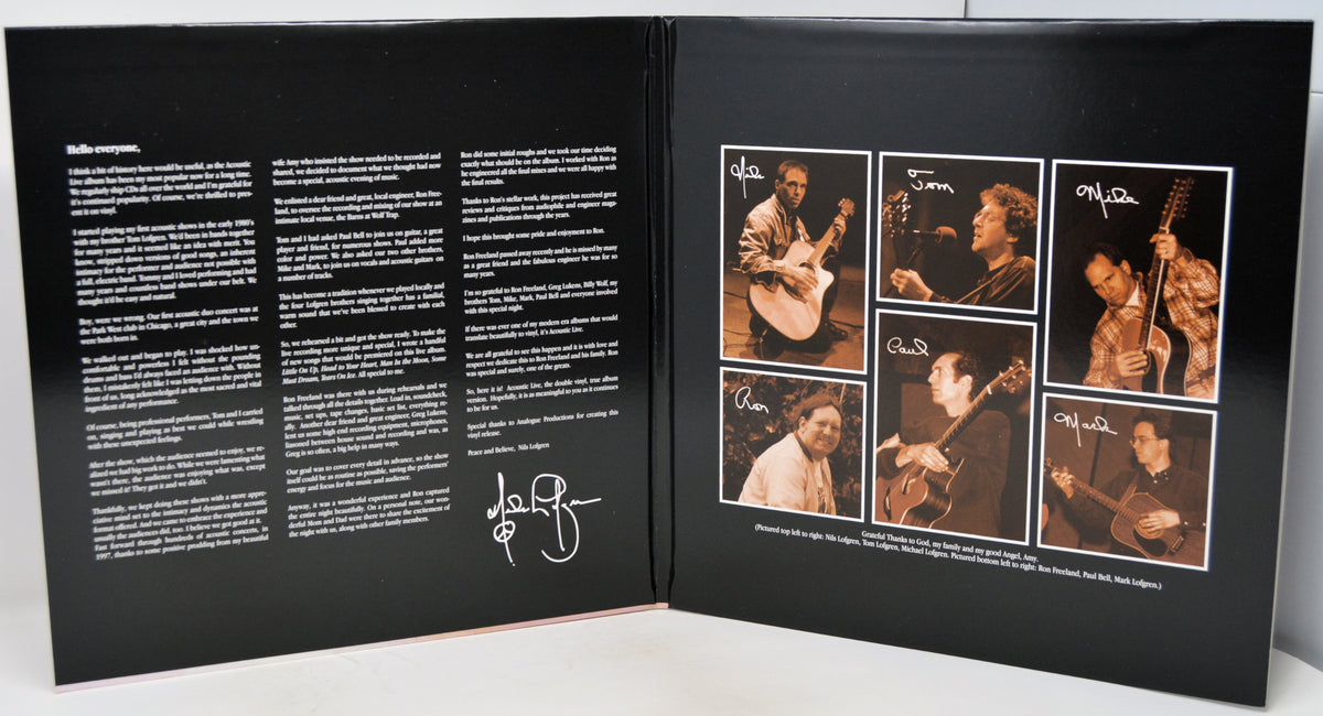 Lofgren, Nils - Acoustic Live