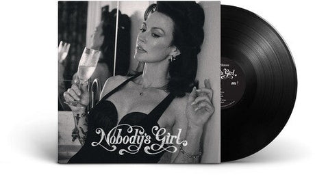 Nobody's Girl vinyl record featuring elegant cover art with a woman holding a glass