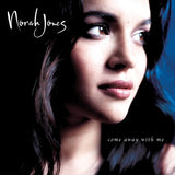 Norah Jones - Come Away With Me (20th Anniv) vinyl album cover featuring a close up picture of her beautiful face.