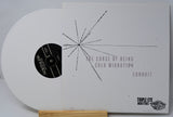 Northless Cold Migration split vinyl featuring unique minimalist cover art and white record