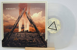 Front cover of Northless World Keeps Sinking album with clear vinyl record and dramatic artwork.